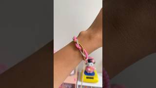 Pulseras trenzadas ✨ parati shortvideo bracelet pulserasdemoda diy bisuteria accesorios [upl. by Lincoln675]