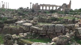 Morocco Volubilis roman ruins [upl. by Cannell]