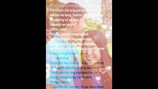 SANDALI NA LANG FULL LYRICS EDCY TEAMKALINGAP [upl. by Airym615]