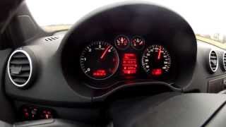 Acceleration Audi A3 20 tdi 170 DSG reprog 194hp 460nm [upl. by Lleroj711]