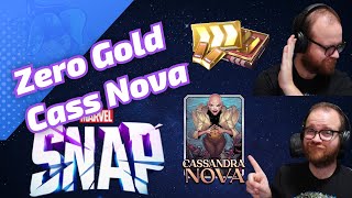 Cassandra Nova with ZERO GOLD SPENT  This deck CRUSHED  Final Diner Thoughts  Marvel SNAP [upl. by Nnuahs]