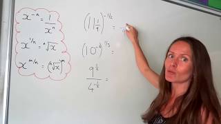 The Maths Prof The Rules of Indices  Exponents part 2 [upl. by Egor]