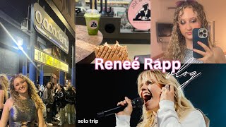 RENEÉ RAPP CONCERT VLOG  solo concert trip travel chats and trying Joe and the Juice ❄️🕺🪩 [upl. by Mortensen]