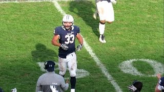 Zane Dudek  Rushes for 173 Yards and 45 Receiving Yards  Columbia vs Yale Football  Oct 28 2017 [upl. by Ivzt]