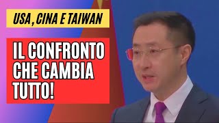 🇨🇳🇹🇼🇺🇸Cina Taiwan La Telefonata che Fa Tremare gli USA [upl. by Harness]