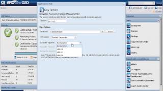 How to Copy a Recovery Point with Arcserve D2D r16 [upl. by Ajnek11]