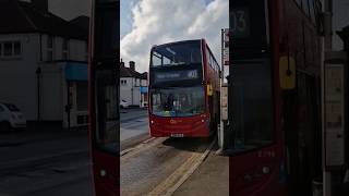 LONDON BUS 403 AT WARLINGHAM SAINSBURYS [upl. by Avirt16]