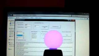 PlayStation Move on PC  changing spheres color [upl. by Nehr870]