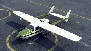 First look at the Carenado Cessna 337 Skymaster in Microsoft Flight Simulator [upl. by Inele374]