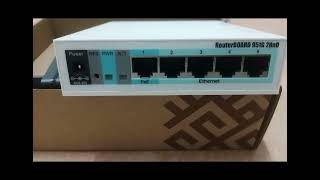 Switch Mikrotik RB 951G2HND [upl. by Zile]