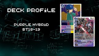 Deck Profile  Purple hybrid BT18B19 [upl. by Beale]