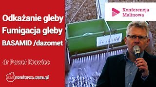 Odkażanie gleby  Fumigacja gleby  Basamid  dr Paweł Krawiec [upl. by Neitsirk127]