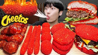 ASMR MUKBANG 직접 만든 치토스 치킨 핫도그 짜파게티 먹방 amp 레시피 FRIED CHICKEN AND CHEETOS EATING [upl. by Amoritta843]