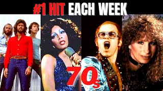 Nr 1 Hits 1970  79 each week 70s [upl. by Ramat467]