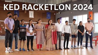 Ked Racketlon 2024  Inter School Badminton Competition  Kunskapsskolan Lucknow [upl. by Amandi625]