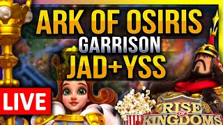 Ark JadwigaYSS Garrison LIVE 🔴  Rise of Kingdoms ROK Fleisch [upl. by Lua]