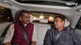 Interaction with NDTV India  Nitin Gadkari [upl. by Nosremaj]