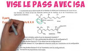 14C Annale corrigée du PASS  Chimie UE1  Isomérie PASS UE1 LAS médecine chimie biochimie [upl. by Vince191]