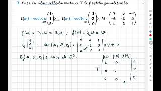 TRIGONALISATION exercice 1 [upl. by Einaoj]