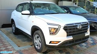 Hyundai Creta E 2023  Updated Creta 2023 Base Model  Interior and Exterior  Reallife Review [upl. by Schmitz]