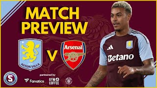 MATCH PREVIEW ASTON VILLA vs ARSENAL [upl. by Nierman]