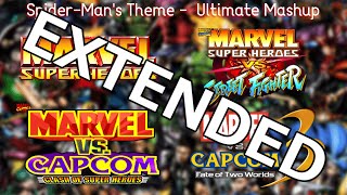 Spider Mans Theme  Ultimate Mashup EXTENDED MSH MSHvsSF MvC MvC3 [upl. by Amelie]