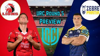 Lions vs Zebre URC Round 5  Preview and Squad Announcement  19 October [upl. by Dyun]