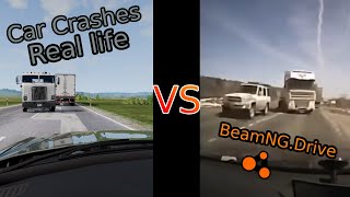 Real life accidents in BeamNG Drive 2 [upl. by Kemble]