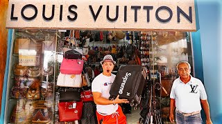 Shopping at the Fakest Louis Vuitton Store in Mexico [upl. by Nessnaj]