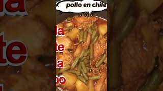 pollo en chile rojo guajiro receta de 5 minutos [upl. by Sheley]