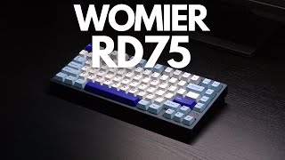 This has to be the BEST budget 75 keyboard  Womier RD75 Review [upl. by Lawrence566]