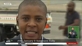 ANC January 8 Statement Rally Samkele Maseko and Tumelo Machogo give an update [upl. by Dupuis]