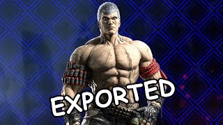 Tekken 8 Bryan exported animations into Tk6 PSP [upl. by Bohun]