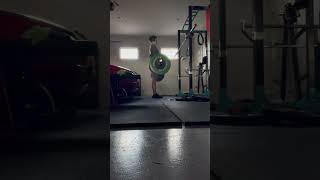 Getting 90 off the ground deadlift womens garage session deadlift garagegym womenshealth [upl. by Ennovyhs]