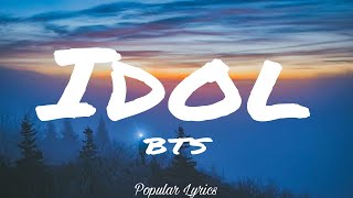 Idol Lyrics  BTS [upl. by Xavier]