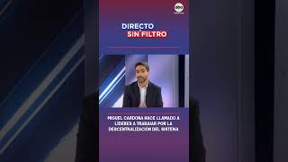 DySF Miguel Cardona hace llamado a líderes a trabajar por la descentralización del sistema [upl. by Bree]