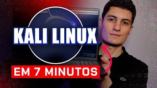 Como Instalar o Kali Linux em 7 Minutos 2024 [upl. by Ylhsa541]