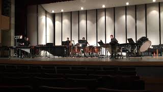 Neuqua Percussion Wind Ensemble 2019 Klangfarbenmelodie 15 [upl. by Elamrej]