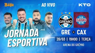 AO VIVOJORNADA DO BAGÉGRÊMIO X CAXIAS DIRETO DA ARENA [upl. by Iasi]