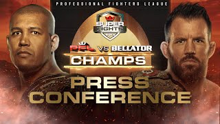 PFL Champs vs Bellator Champs  Press Conference [upl. by Maighdlin]