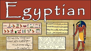 EGYPTIAN LANGUAGES Old Middle Late amp Coptic [upl. by Lissie683]