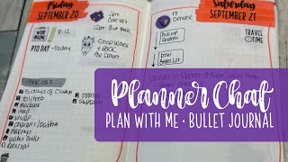 Plan and Chat Weekly Planner Set up B6 Slim Stalogy Bullet Journal [upl. by Naxela]