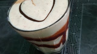 Easy BANANA milkshake 🍌🍌bananamilkshakerecipe milkshake healthydrink shakerecipe homemade👍👍 [upl. by Behn253]