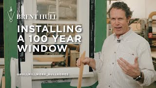 How to install a window with no fins straps or flanges Old School [upl. by Sydalg]