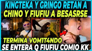 🤣SE ENTREGA AL SHOW🤣 KINGTEKA Y STREAMER GRINGO R3TAN AL CHINO A BESARSE CON FIFU FIU [upl. by Ecidnac]