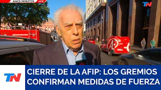 REPERCUSIONES POR LA DISOLUCIÓN DE LA AFIP I Los empleados dijeron que había rumores sobre el cierre [upl. by Raimes551]