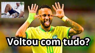 A volta do Neymar aos gramados [upl. by Genisia698]