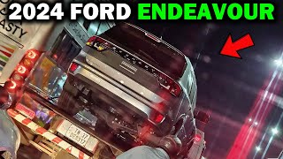 New Ford Endeavour Spied in INDIA Ford is ready to launch 2024 Ford Endeavour [upl. by Ayhay927]