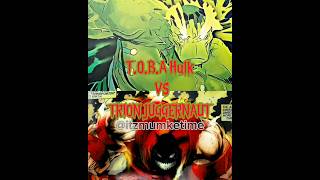 TOBA Hulk VS Trion Juggernaut marvel shorts 1v1 [upl. by Aitekram913]