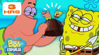 Bob Esponja  Lo mejor de Bob Esponja temporada 13🥇  Parte 2  Compilación de más de 2 horas [upl. by Enerod]